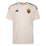 Günstige Fußballtrikots AS Roma Ibanez 3 Auswärtstrikot 2023-24 Kurzarm